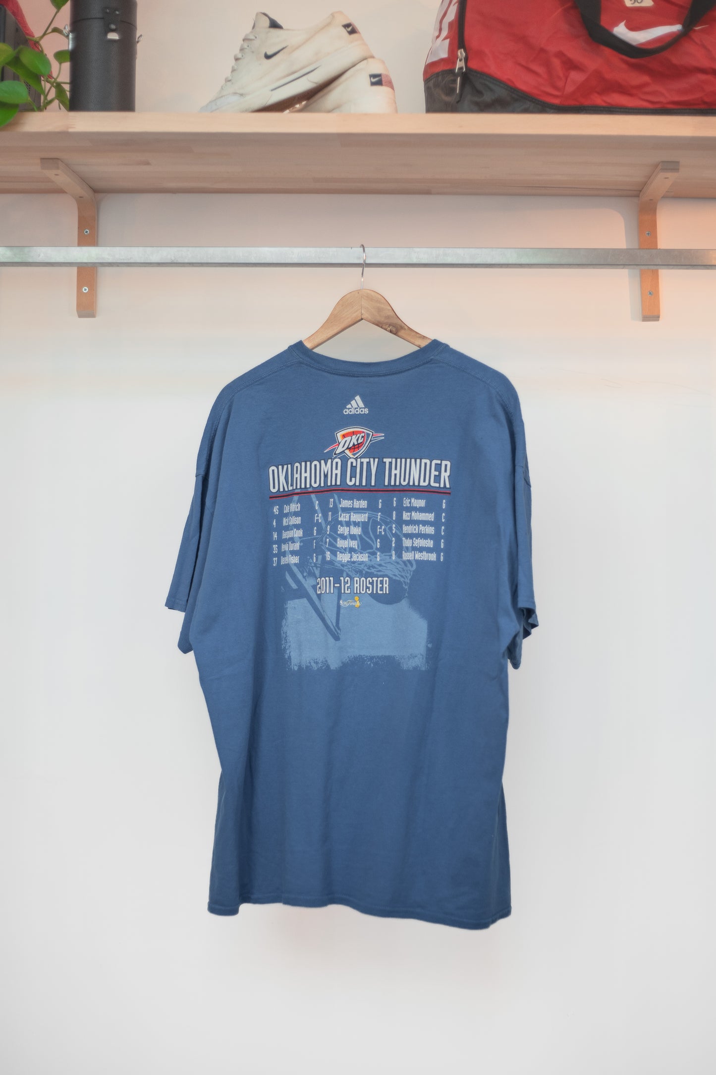 Adidas Oklahoma City Thunder T-shirt