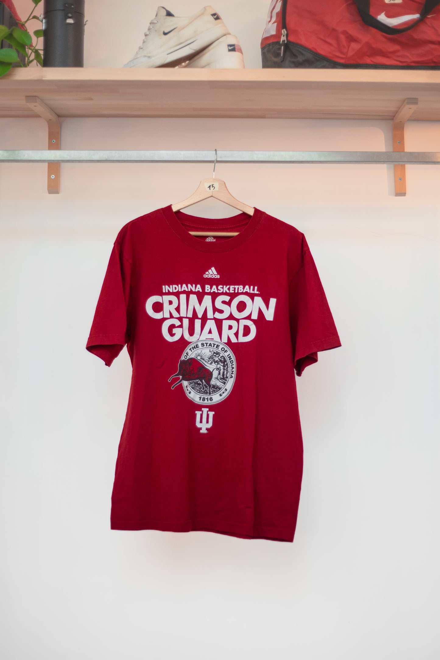 Adidas Indiana Basketball Crimson Guard T-shirt