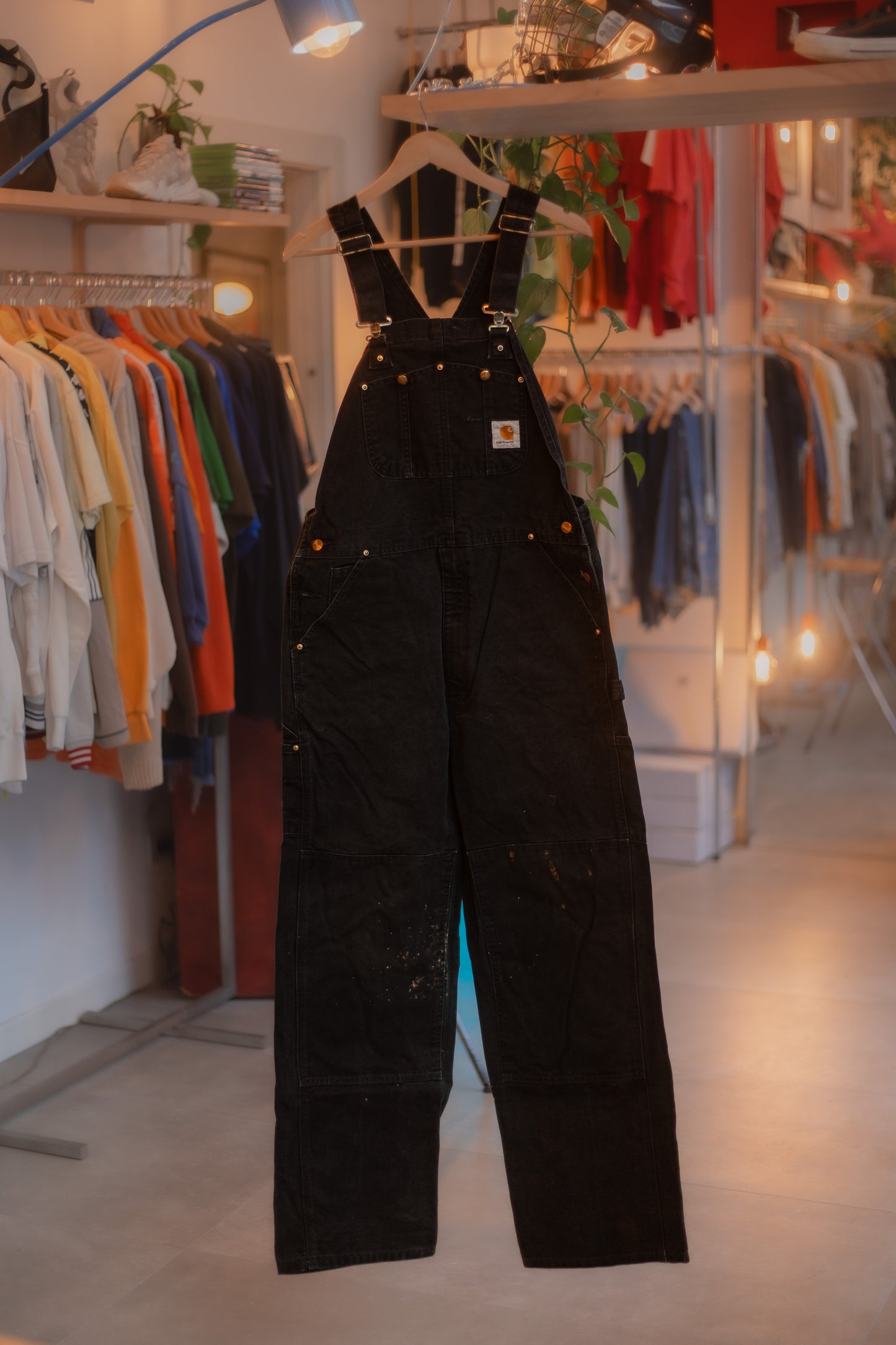 Carhartt Black Denim Overall