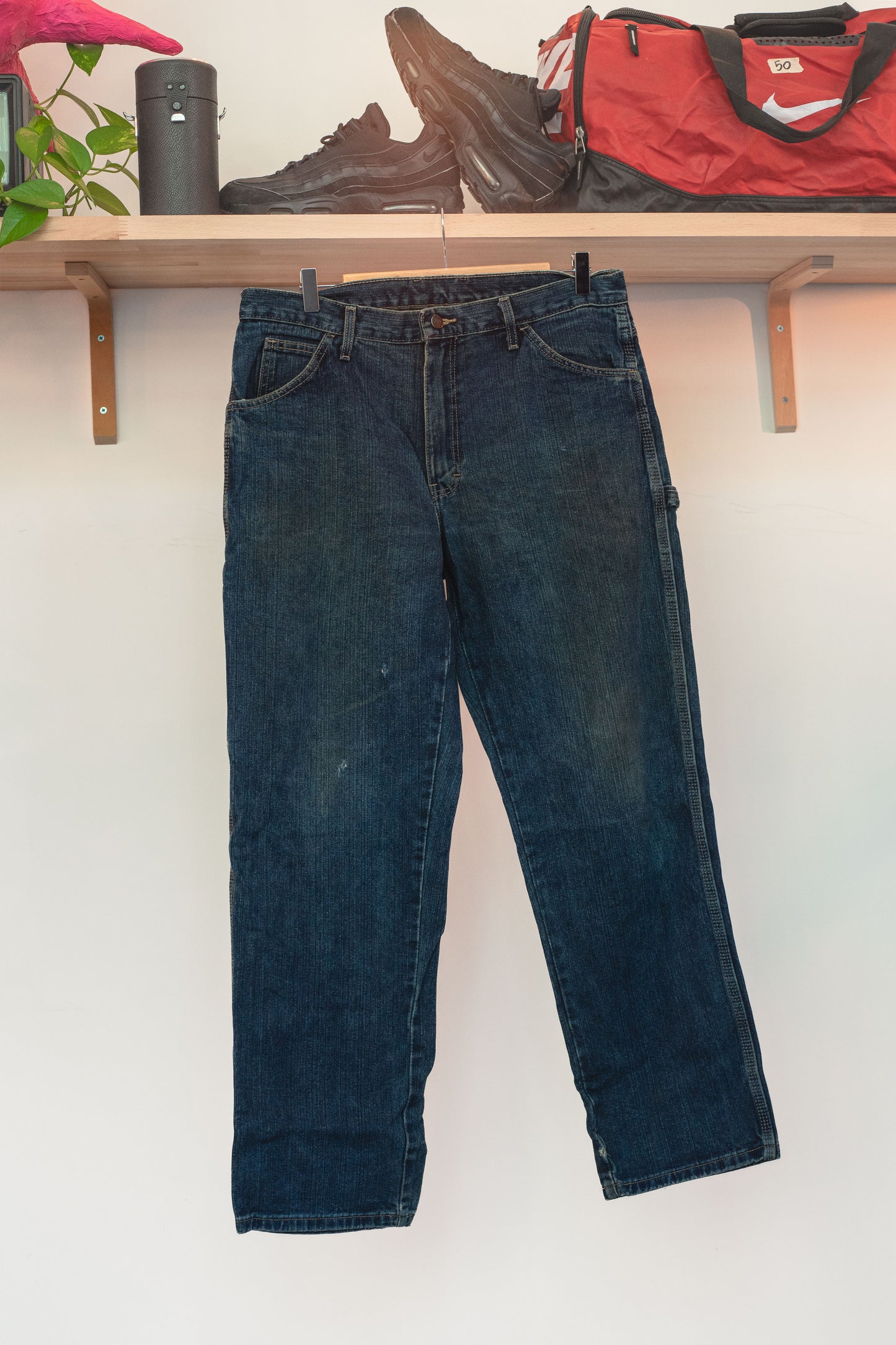 Dickies Heavy Work Denim with Knee Stains