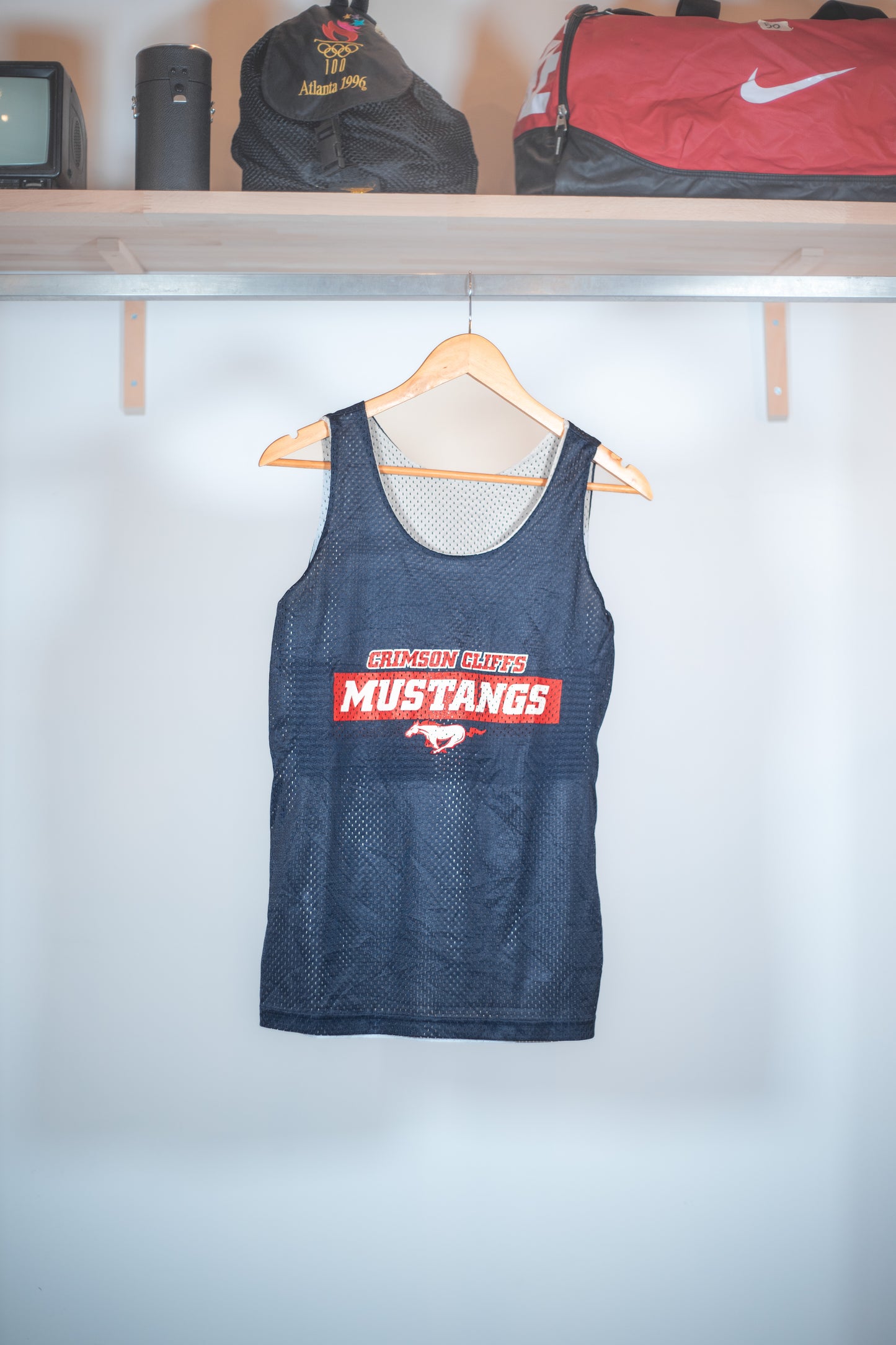 Crimson Cliffs Mustangs Reversible Jersey (No Tag)