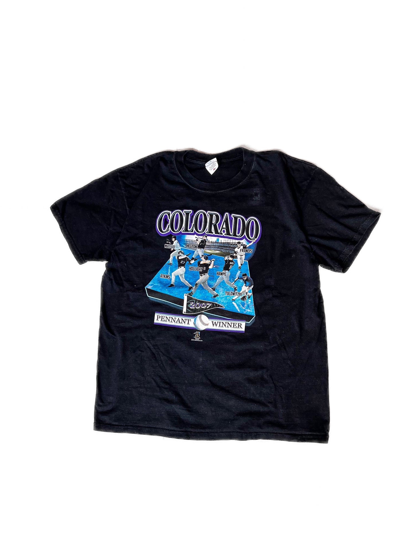 Black “Colorado Baseball” T-Shirt