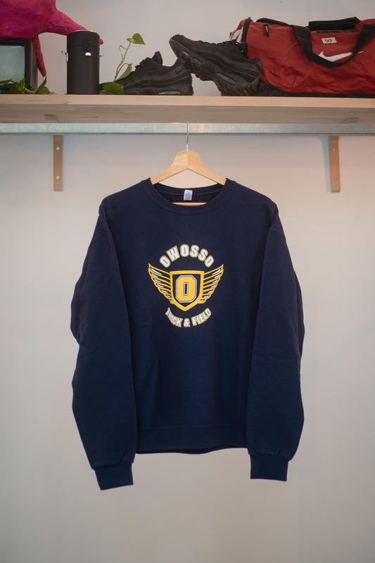 Owosso Track & Field Crewneck