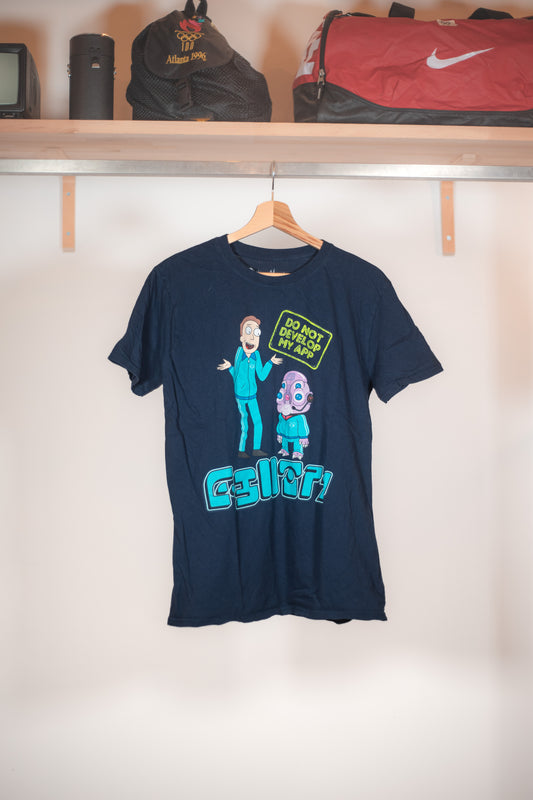 Rick and Morty Adult Swim Jerry Print T-shirt