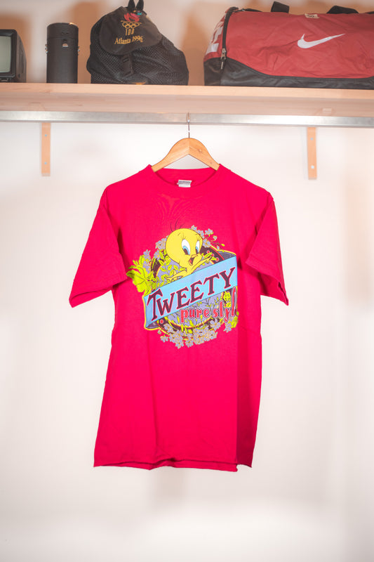 Looney Tunes Tweety Style Official Merchandise T-shirt
