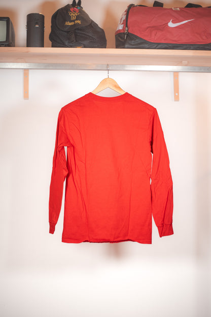 Gildan Ultra Cotton Red Rivers Texas Tech Long Sleeve T-shirt