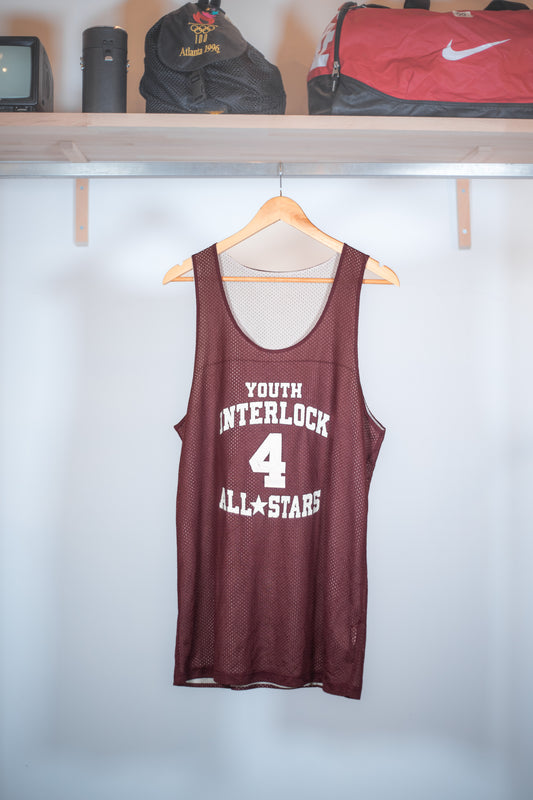 US Interlock All Stars Number 4 Reversible Jersey (No Tag)