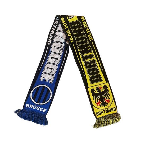 Dortmund vs Bruges 2018 Scarf