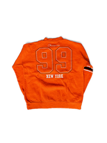 Orange Yankees Hoodie
