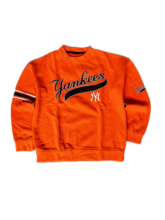 Orange Yankees Hoodie