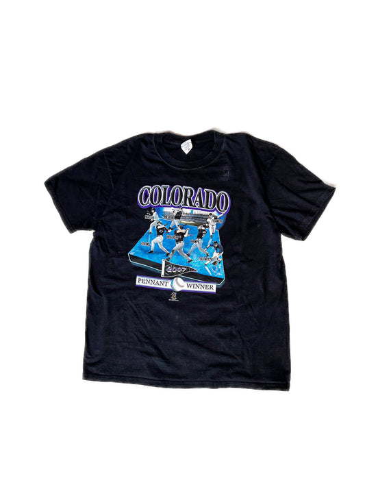 Black “Colorado Baseball” T-Shirt