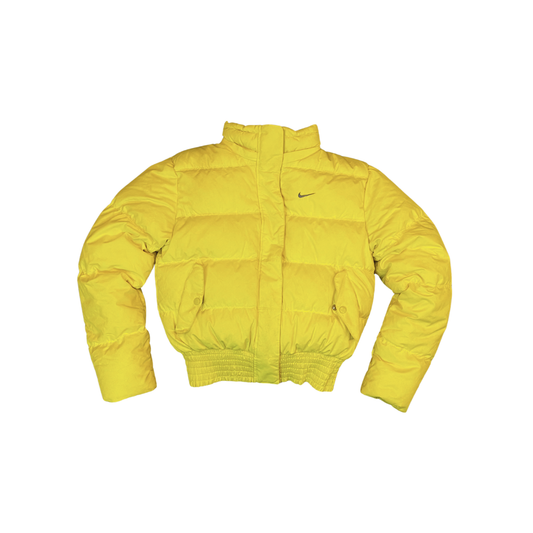 Nike Yellow Puffer Jacket