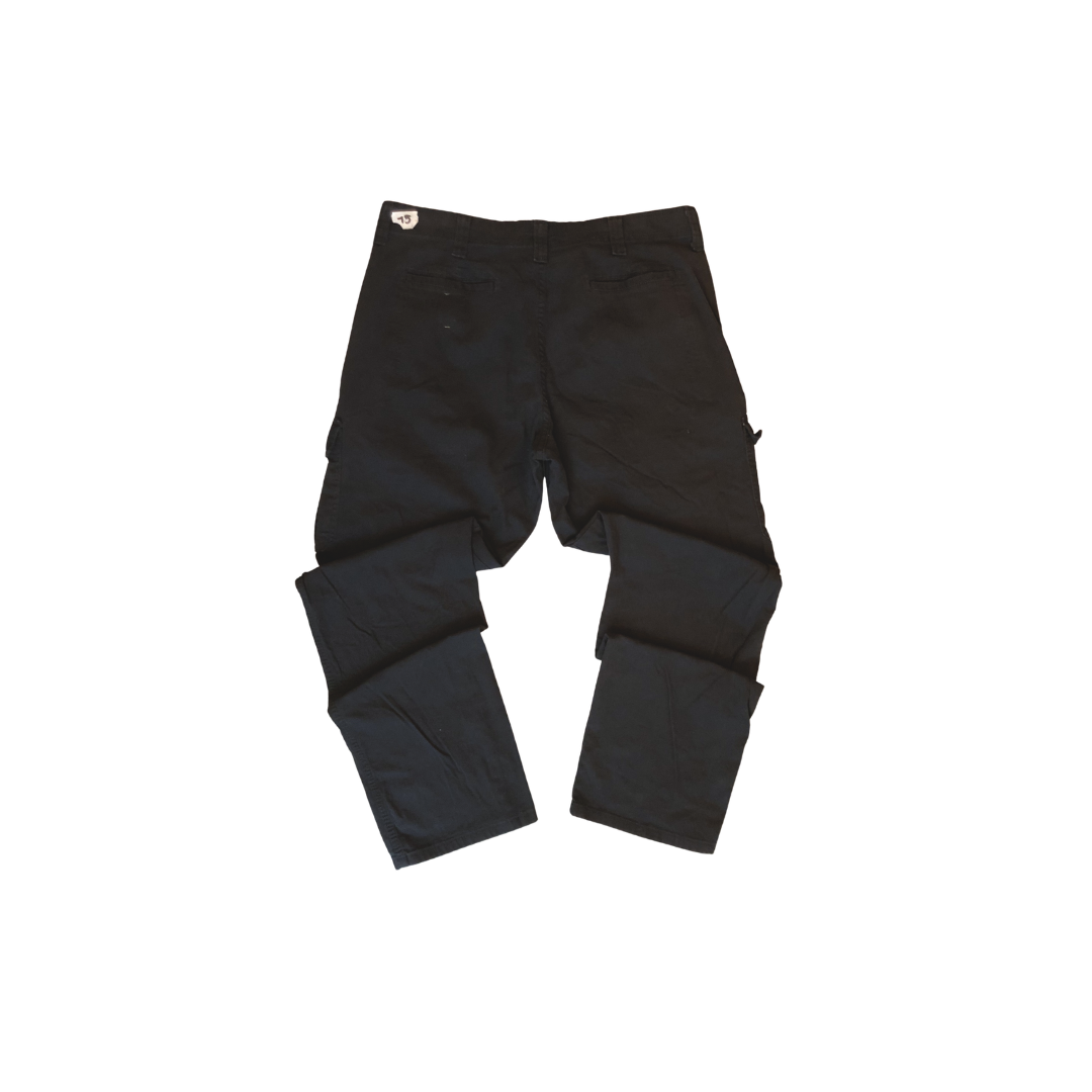 Wrangler Relaxed Fit Cargo Pants Black