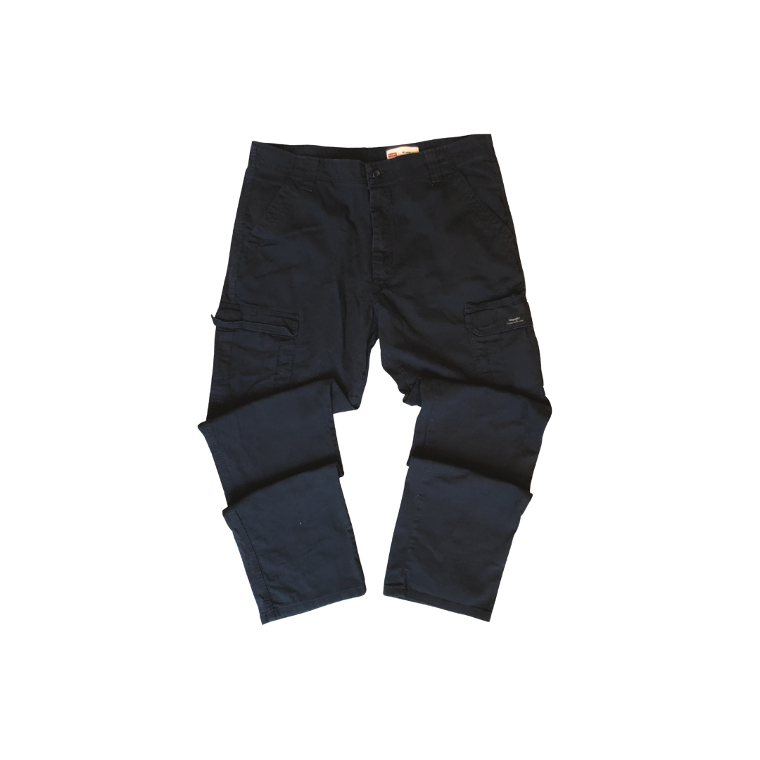 Wrangler Relaxed Fit Cargo Pants Black