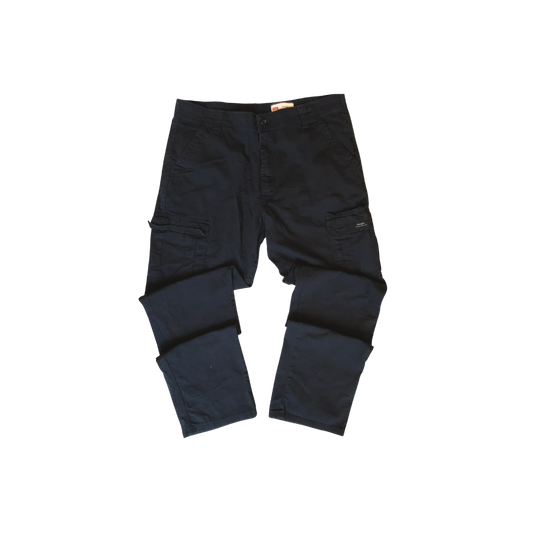 Wrangler Relaxed Fit Cargo Pants Black
