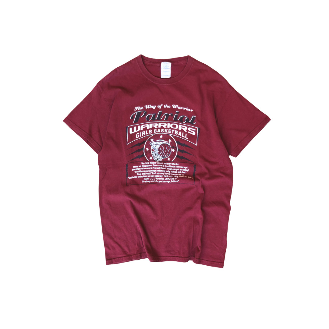 Patriot Warriors Girls Basketball T-Shirt