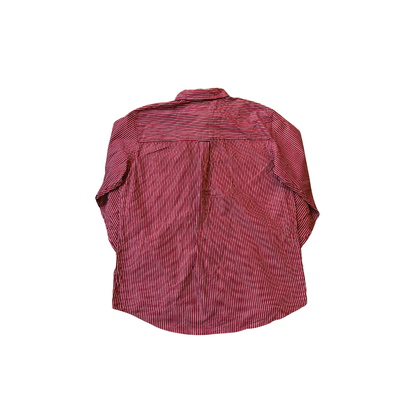 CHAPS Red Striped Shirt