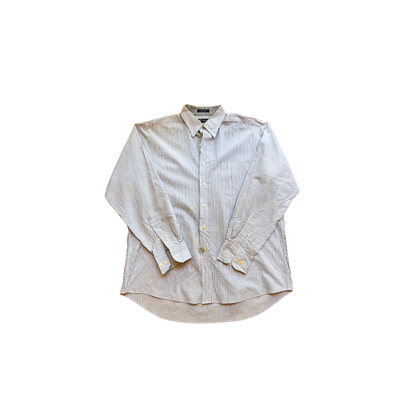 CHAPS Light Blue Striped Shirt