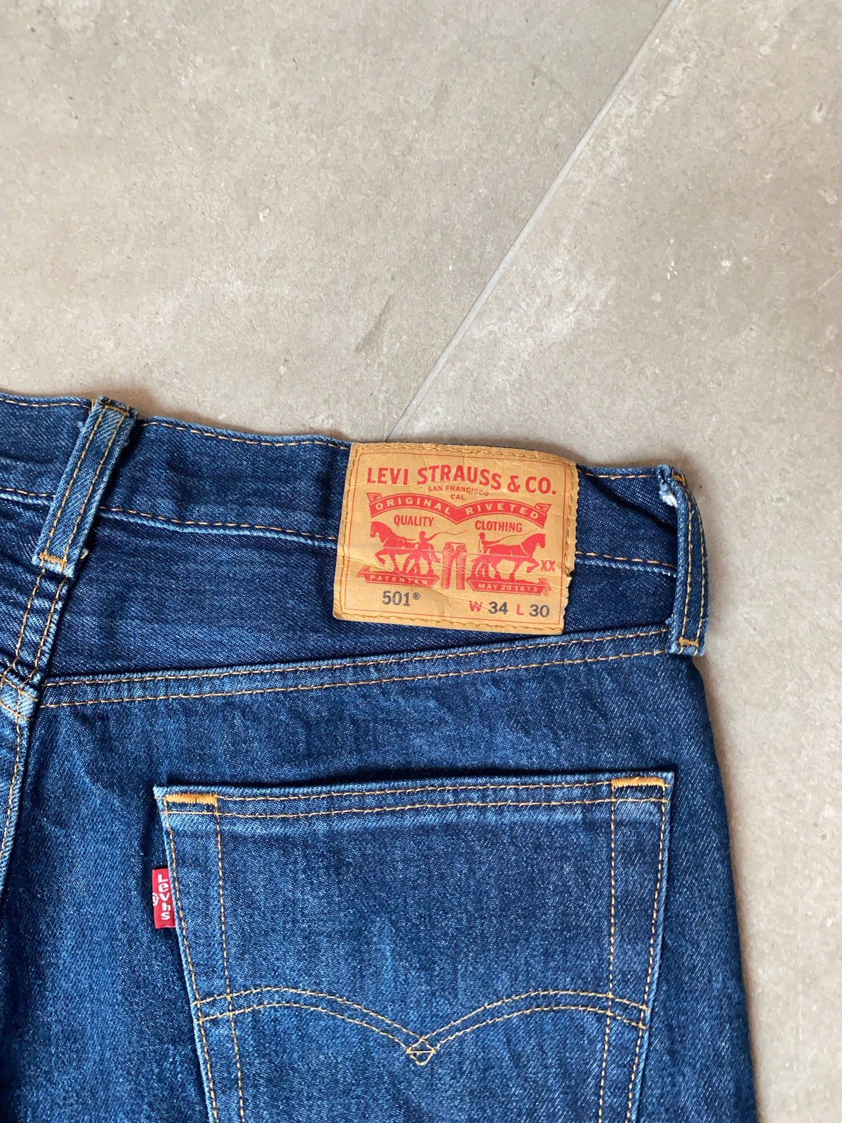 Vintage Levi Strauss & Co. Bottom (W 34 L 30)